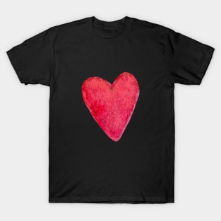 red heart T-Shirt